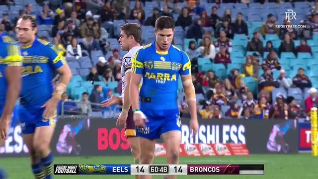 Eels v Broncos - 2nd Half - NRL 2017 - RD 21