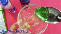 No Glue No Borax Fluffy Slime, Testings Without Glue Slime Recipes