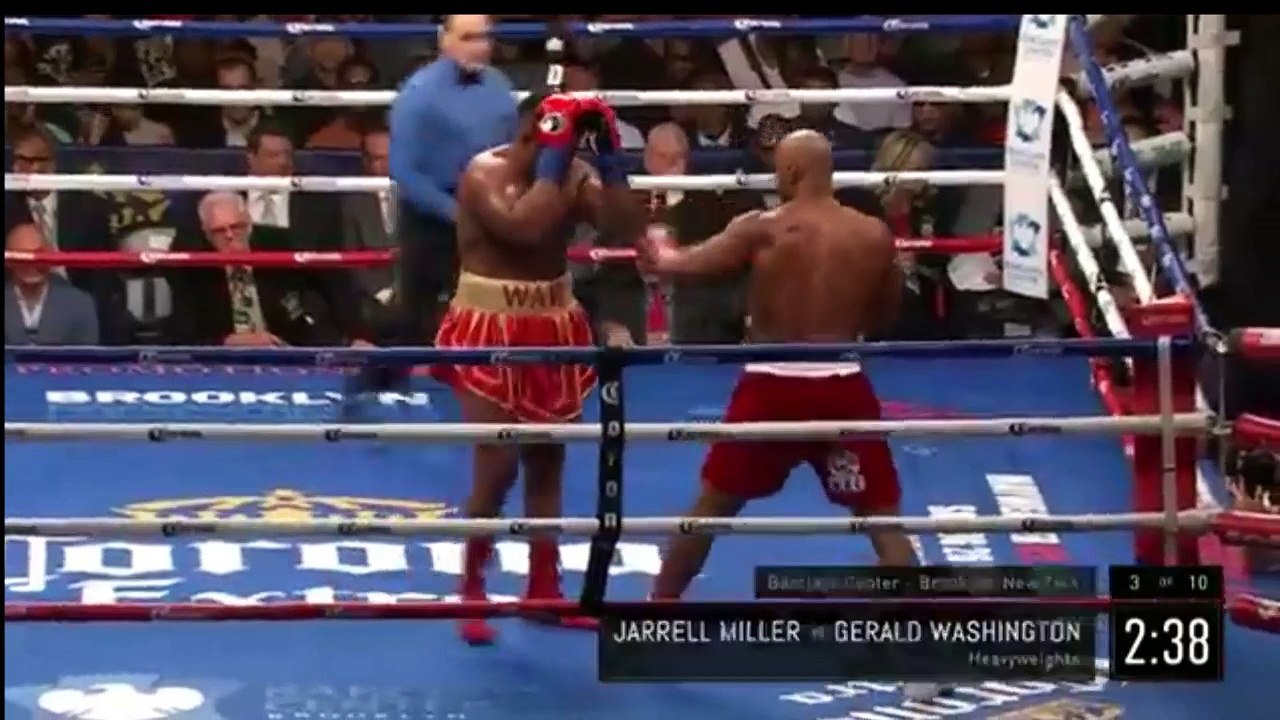Jarrell Miller vs Gerald Washington full fight