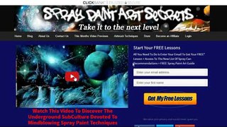Spray Paint Art Secrets