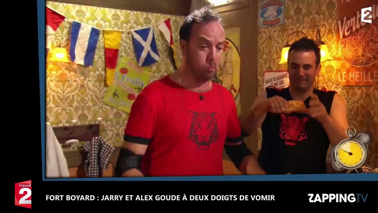 Fort Boyard : Jarry et Alex Goude manquent de vomir face à Willy Rovelli (Vidéo)