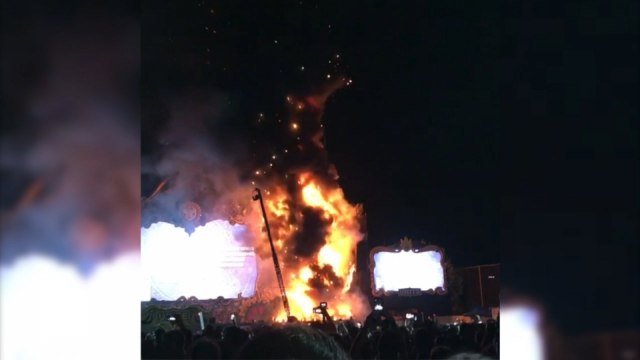 Tomorrowland fire: 22,000 people evacuated from Spanish festival after blaze