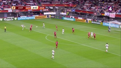 Nouvelle bourde d'une gardienne à l'Euro, l'Allemagne ouvre le score face au Danemark !