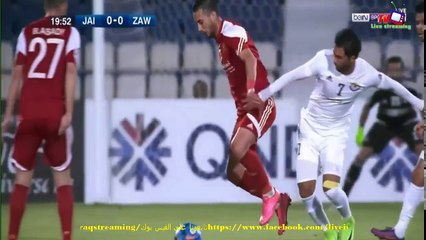 نادي الزوراءالعراقي  ونادي الجيش السوري كاس  الاتحاد الاسيوي 4_4_2017