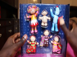 IN THE NIGHT GARDEN 6 CHRACTER GIFT PACK UPSY DAISY MAKKA PAKKA IGGLEPIGGLE 3 TOMBLIBOO FIGURINES  PLAY FIGURES UNBOXING