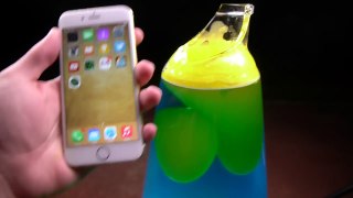 iPhone 6 Dropped Inside a Lava Lamp!