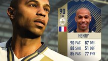 Les premières notes des Légendes dans FIFA Ultimate Team