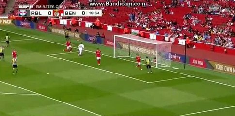 Marcel Halstenberg Goal ~ RB Leipzig vs Benfica 1-0