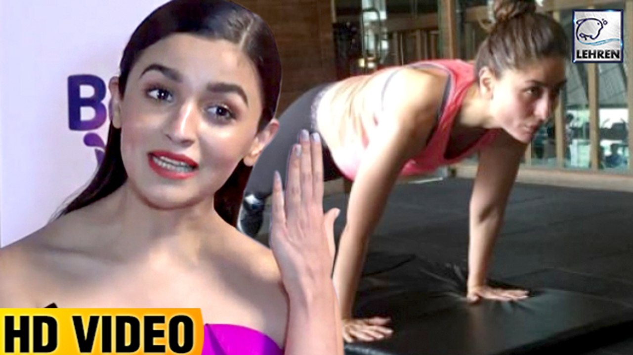Alia Bhatt Comments On Kareena Kapoor's Gym Workout