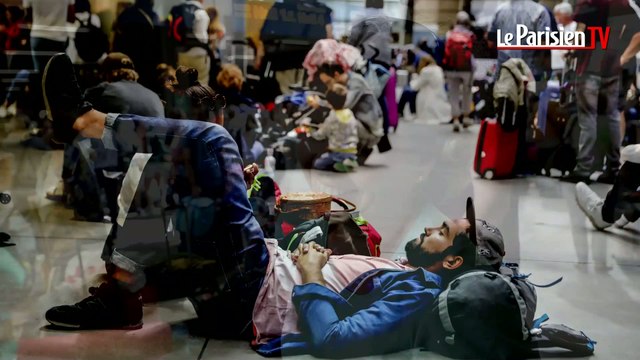 Incident gare Montparnasse : c'est la galère pour les vacanciers