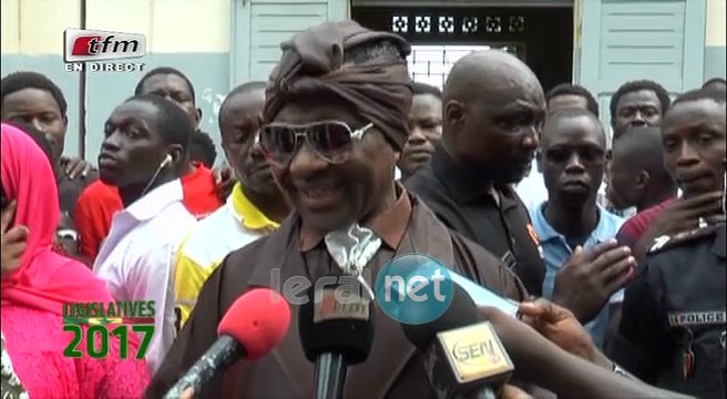 Serigne Modou Kara a accompli son devoir de citoyen à Gd-Dkr