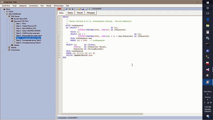 CTEs and Recursion Part I