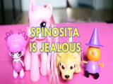 SPINOSITA IS JEALOUS THE GLIMMIES PRINCESS PONY PETS PARADE CANDY WITCH Toys BABY Videos, PEPPA PIG,