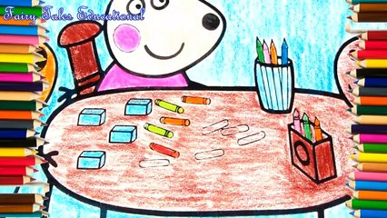 Bedtime Sleeping Music for Kids-Peppa Pig coloring