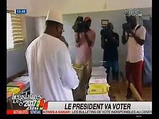 Les 05 bulletins de vote que le Président Macky a choisis