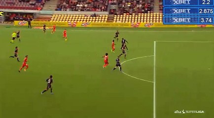 Mathias Jensen GOAL HD - Nordsjaelland 1-1 Aalborg 30.07.2017