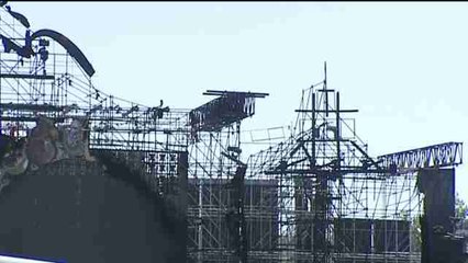 Veinte heridos leves en la evacuación por el incendio del festival Tomorrowland