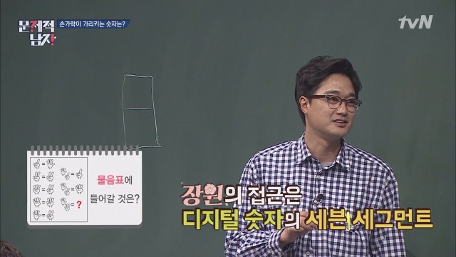 ′카이스트 뇌섹남′ 이장원, #손가락문제 정답!!