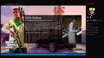 [FR]LIVE GTA5 VENEZ ONS PARLE SES LE PTIT FRÈRE DE Jérémy (17)