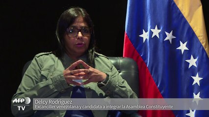 Delcy Rodríguez: "Constituyente no es para aniquilar adversario"