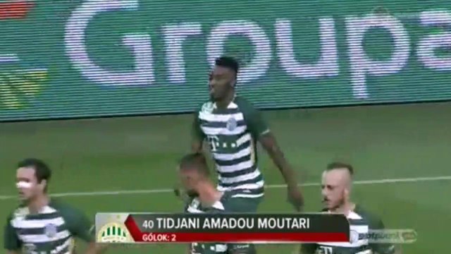 Amadou Moutari Goal HD - Ferencvaros 2-0 Mezokovesd 30.07.2017