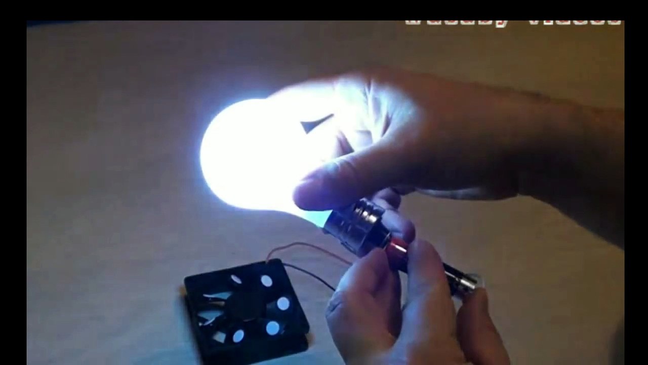 How To Generate Free Energy From Computer Fan using Magnet