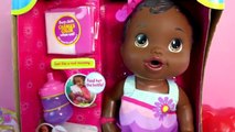 Baby Alive Bitsy Burpsy Spit Up on Color Change Cloth   Wets Diaper Doll - Toy Video Cooki
