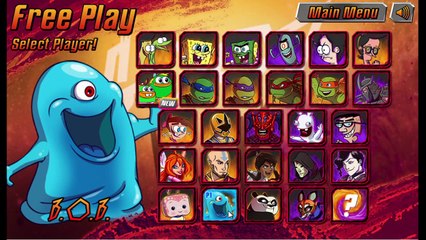 Super Brawl 3: Good vs Evil - All Charers Gameplay Video