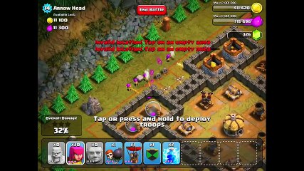 Clash of Clans Level 28 - Arrow Head