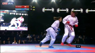 Think that Ushiro Geri is just for man? Check this video...