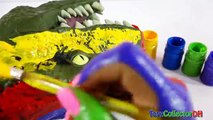 Corps pour enfants les couleurs la famille doigt pour Apprendre peinture rimes Nursey velociraptor dino fac
