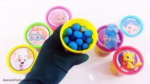 Bulle des œufs guppys Apprendre pâte à modeler Princesse baignoires Disney surprise dippin dots colo