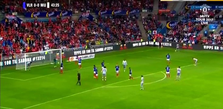 Marouane Fellaini GOAL HD - Valerenga (Nor) 0-1 Manchester United (Eng) 30.07.2017