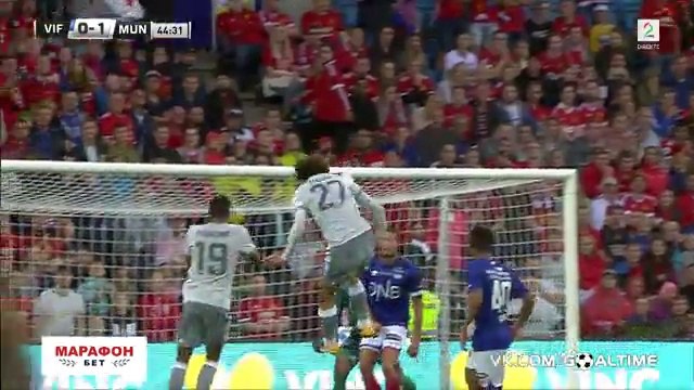 Marouane Fellaini Goal - Valerenga 0-1 Manchester United - 30.07.2017