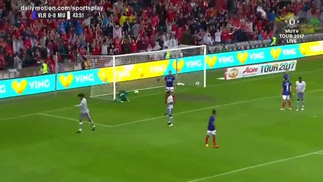 Marouane Fellaini Goal HD - Valerenga 0 - 1 Manchester United - 30.07.2017 (Full Replay)