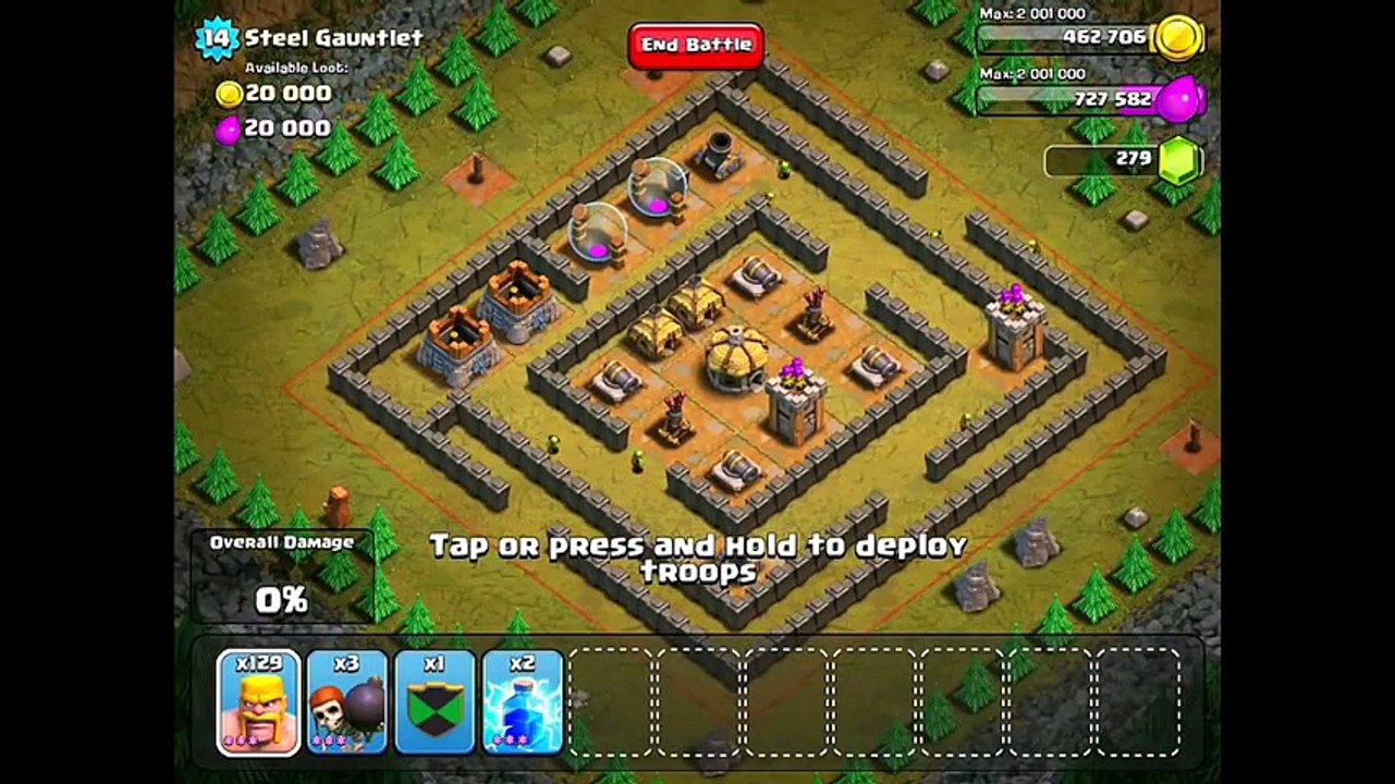 Clash of Clans Level 31 - Steel Gauntlet