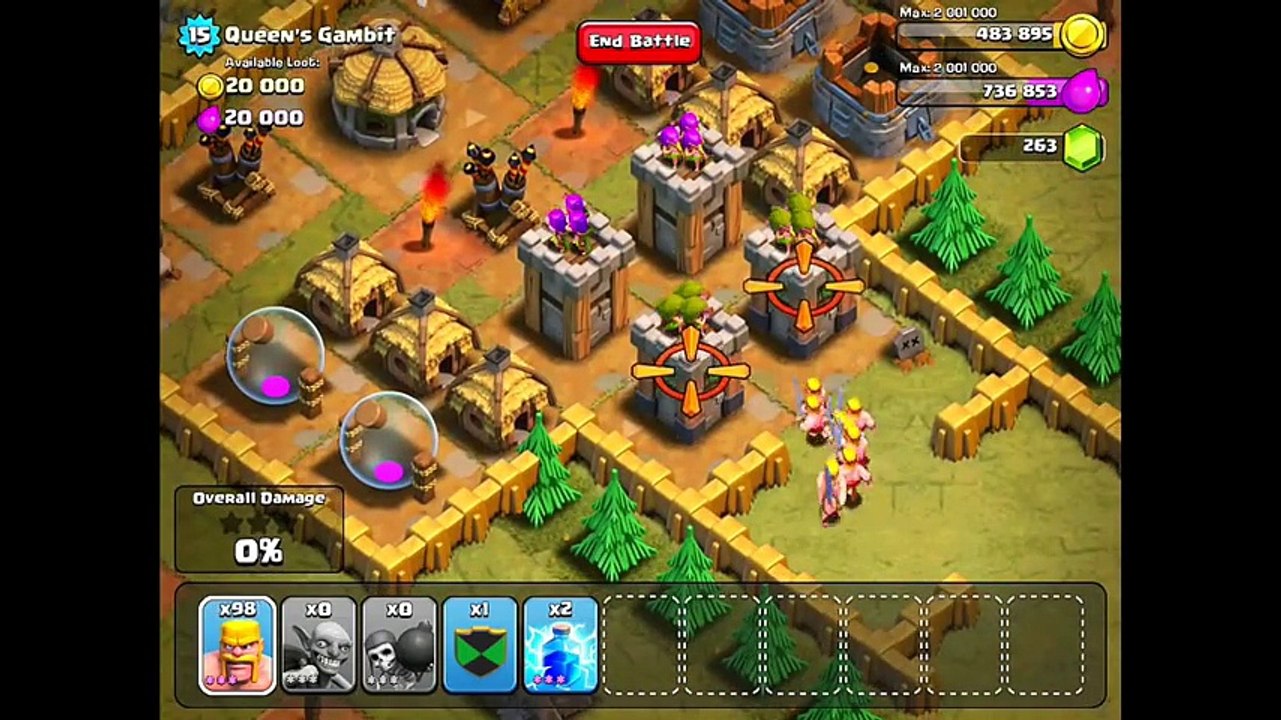 Clash of Clans Level 32 - Queen s Gambit