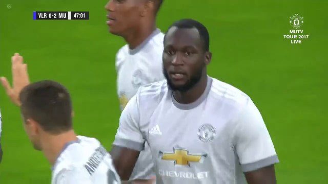0-2 Romelu Lukaku Goal - Valerenga 0 - 2 Manchester United - 30.07.2017 (Full Replay) [HD]