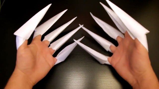 Y garras Dragón fácil cómo hacer papel puntos estrella para Origami ninja shuriken 14 tutorial