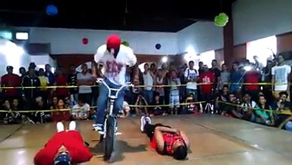 amazing dance hip-hop with BMX