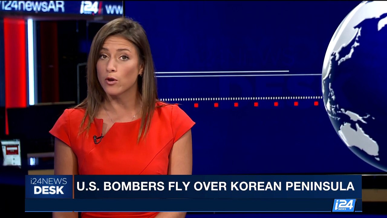 i24NEWS DESK | U.S. bombers fly over Korean peninsula | Sunday, July 30th 2017