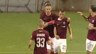NK Čelik - FK Sarajevo 0:2 [Golovi] (30.7.2017)