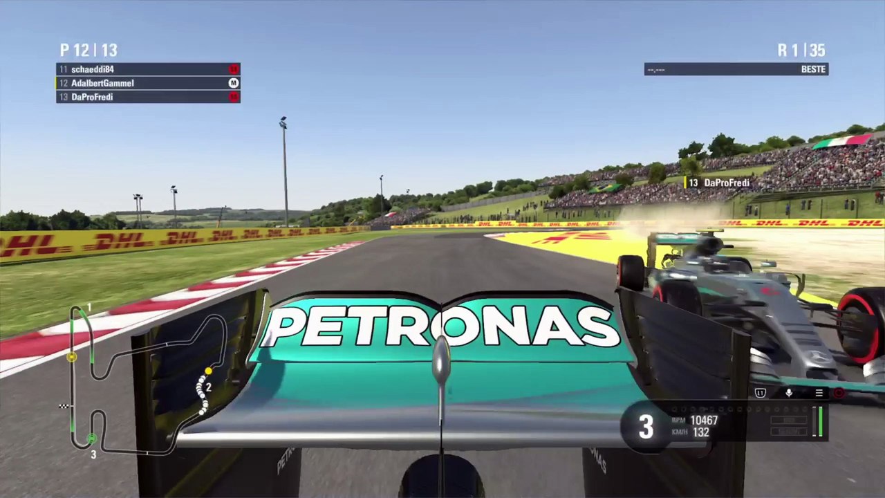 F1 2016 Ungarn Saison 2