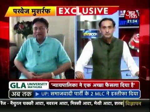 Pervez Musharraf Grills Indian Anchor For Alleging Imran Khan…