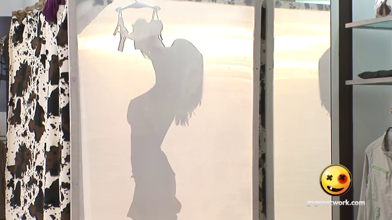 Change room Silhouette Prank