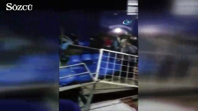 Sirkte tribün çöktü: 37 yaralı
