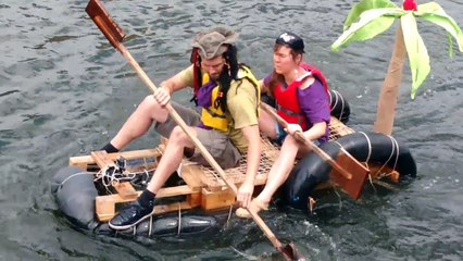 Course aux radeaux à Tournai