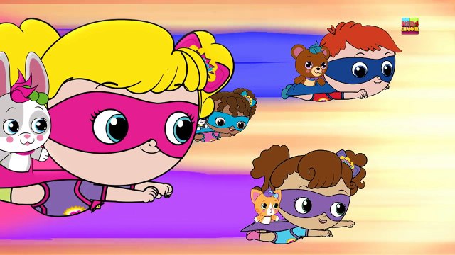 A Bear Balancing Act | Superhero Videos | Baby Cartoons | Bottle Squad Videos | Leaning Videos