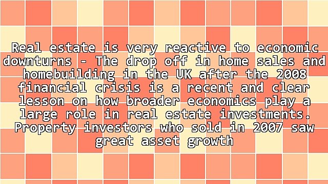 What Are The Short And Long Term Risks Of Investing In Land As A Real Asset Investment?