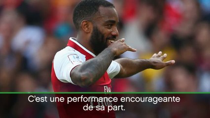 Foot - Amical : Wenger «Lacazette s'adapte de mieux en mieux»